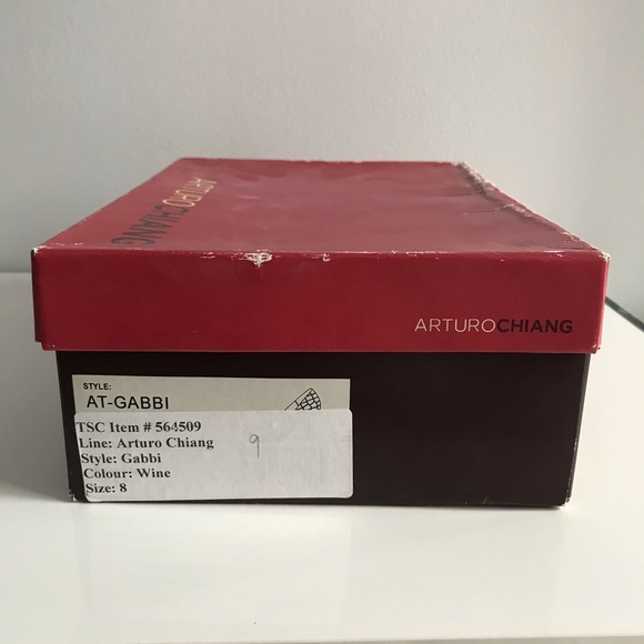 Arturo Chiang Red Wine Snakeskin Pumps Patent Leather Women’s Shoes Vintage Y2K - Picture 14 of 16